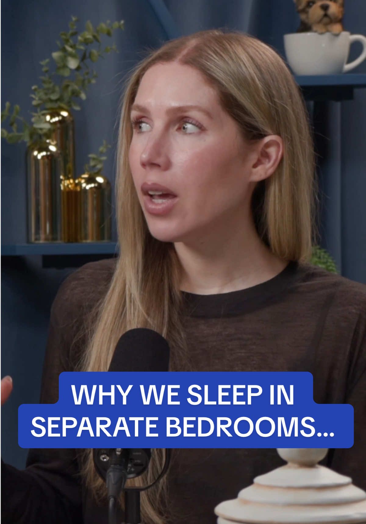 why we sleep in seperate bedrooms.. 🫢 new episode out now 🤍 @ravensymone @miranda v. pm #marriage #marriedlife #honesty #sleeping #normalize 