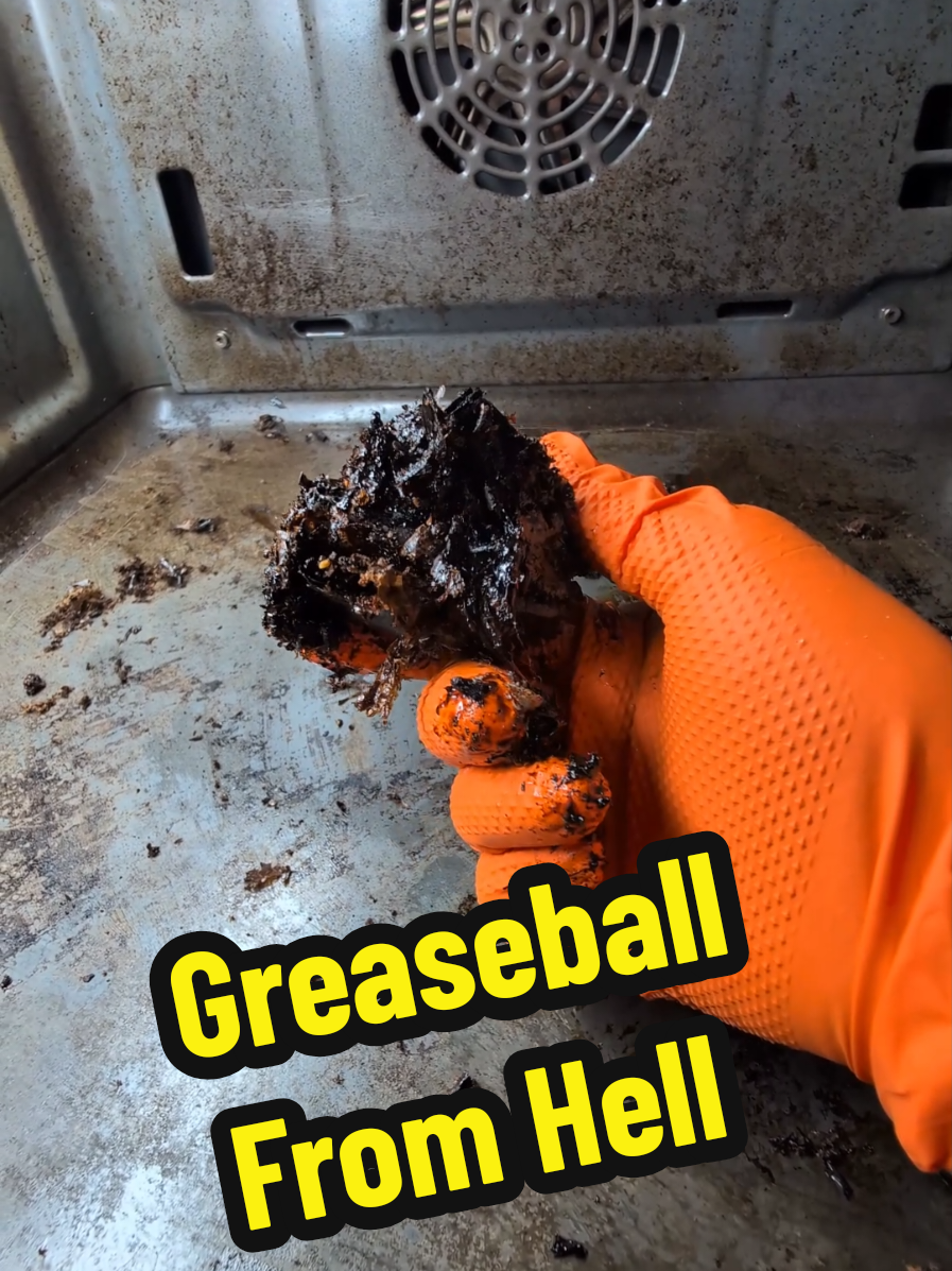Down we go… into the grease. This oven hadn’t seen light in a while… The bottom was coated in a thick, baked-on layer of grease. One good scrape—and I rolled it into a greasy ball the size of my hand. Satisfying? Yes. Easy? Not really. Worth it? Always. Need help with your oven? Clean Rates to the rescue. Contact:  olena@clean-rates.com #creatorsearchinsights #GreasyOven #OvenCleaning #CleanRates #SatisfyingClean #BeforeAndAfter #DeepClean #CleaningTransformation #KitchenClean #ScrapeAndShine #CleaningTikTok #SpringCleaning #OvenRescue #CleanTok #creatorsearchinsights 