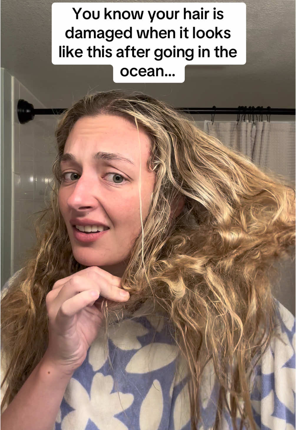 Ended up having to cut it all off… #hair #hairdamage #haircare #hairdresser #hairtok #hairstyle #hairstylist #hairdisaster #hawaii #saltwater #ocean #beach #demattinghair #hairmatting #ballroomhair #ballroom #ballroomdance #wetbrush #knots #disaster #detangler #detanglehair #surferhair #crazy #viral #creatorsearchinsights #foryoupage #foryou #fyp 