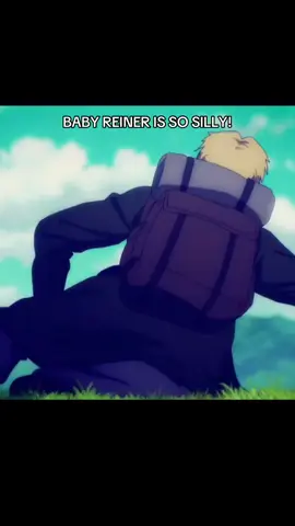 ♡ ︎ HEHE WHEN HE GOT SCARED IT WAS SO FUNNY 💕😭HES SO ADORABLE! #reinerbraun #reiner#cutie#funny#cute #happy #aot #AttackOnTitan #anime #adorable #animeboy#funny#silly #blowthisupforme #tiktokblowthisup #dontflop #happyaot #dontflop #tiktokblowthisup #fyp #foryou#dontflop#viral#fyp#fyp#foryou