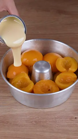 A genius trick with peach that everyone should know #cooking #Recipe #EasyRecipe #quickrecipes #cook #dessert #viral #viraltiktok
