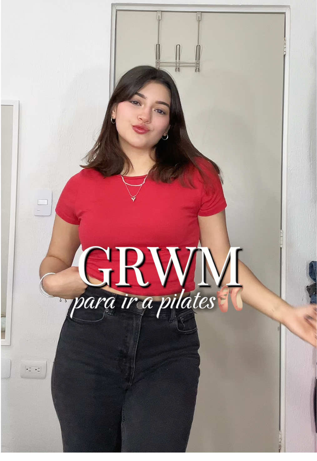 GRWM para ir a pilates💋 mi outfit completo es de @Glowmode :D entra a SHEIN y busca GLOWMODE para ver todos sus productos💘 Ig: ValeriaRod09 #grwm #gdwrm #OOTD #Glowmode #pilates #Glowmodeleggings #gymoutfit #sportsweat 