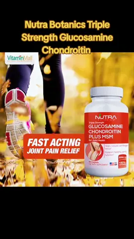 Nutra Botanics Triple Strength Glucosamine Chondroitin MSM - 6 ... #Vitaminmall  #tiktokshopsingapore  #tiktokshopfinds  #tiktokshoplifestyle  #10millionviews  #creatorsearchinsights 