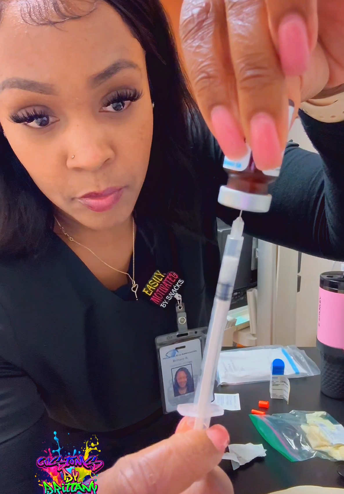 Watch me slay this GLP-1 on my injection day!!  Using tirzepatide on my weight loss journey 💪🏾 #viralvideo #fypage #glp1forweightloss #weightloss #tirzepatide #fypシ゚viral #fyp 