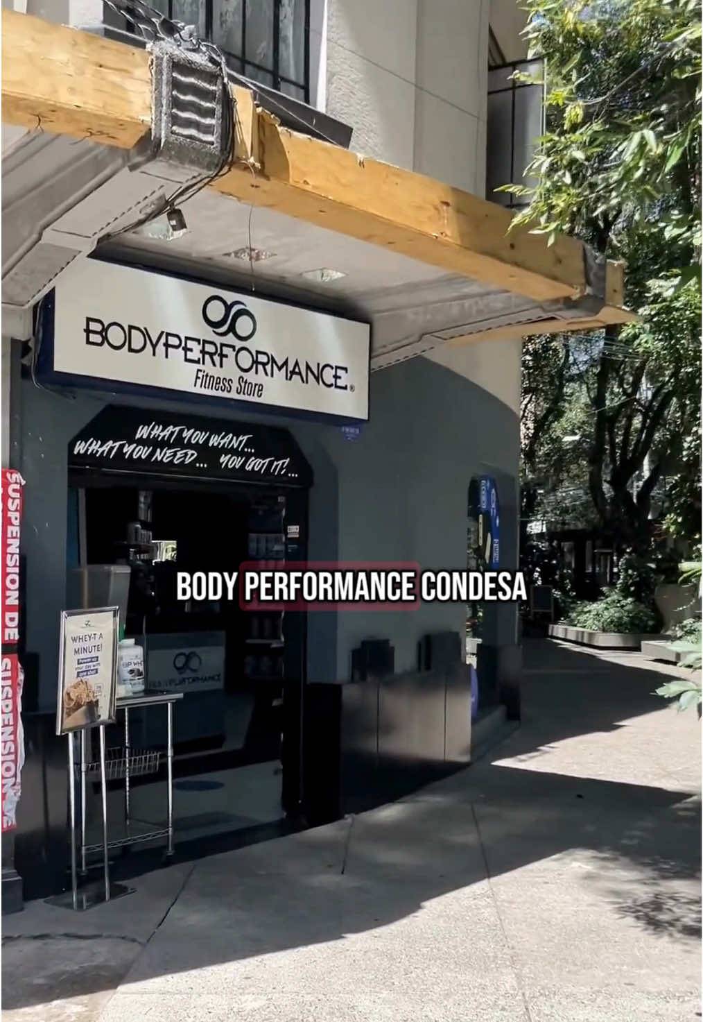 Conoce nuestra sucursal Condesa 📍 Recuerda que en Body Performance tenemos los mejores suplementos para esos entrenamientos intensos 💪🏻  #Proteína #Fitness #bodyperformance #Gym #Fit #Healt #Vidafit 