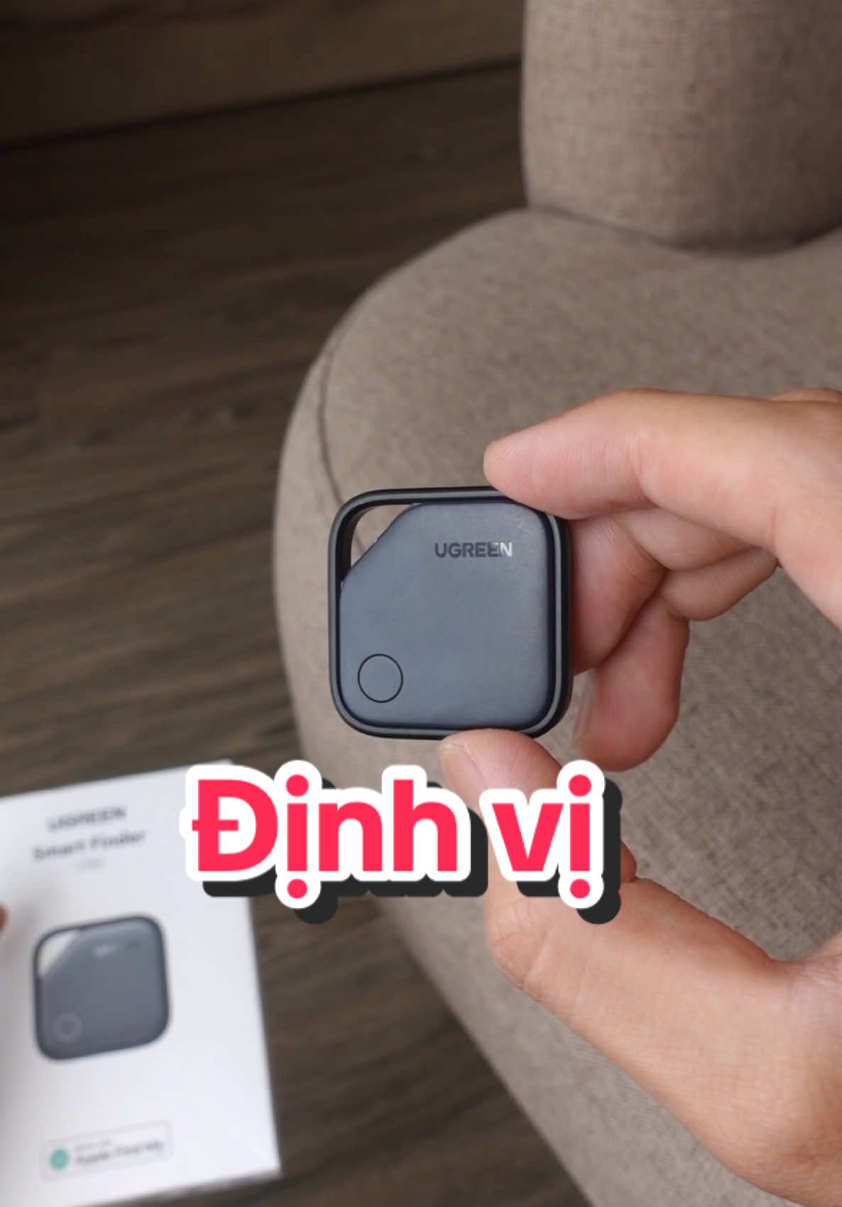 Định vị tìm vị trí giống như tìm iPhone nhé các chị, mua vài cái về để trong balo con cho yên tâm #hieutrainghiem 