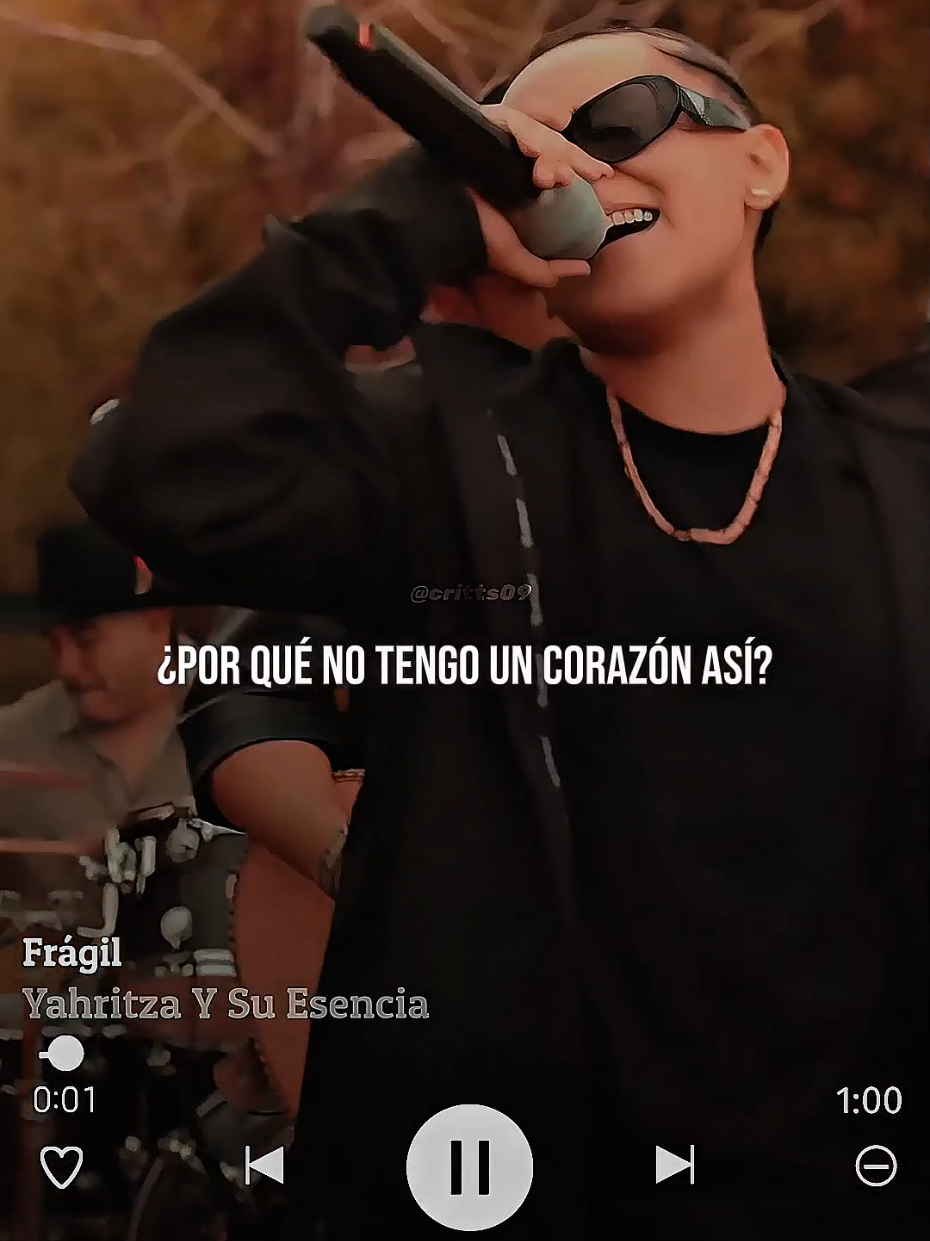 ¿por que no tengo un corazón así💔? / Frágil / Yahritza y su esencia / #videoviral  #yahritzaysuesencia  #musica  #triste  #fragil  #musicvideo  #mod  #critts09 