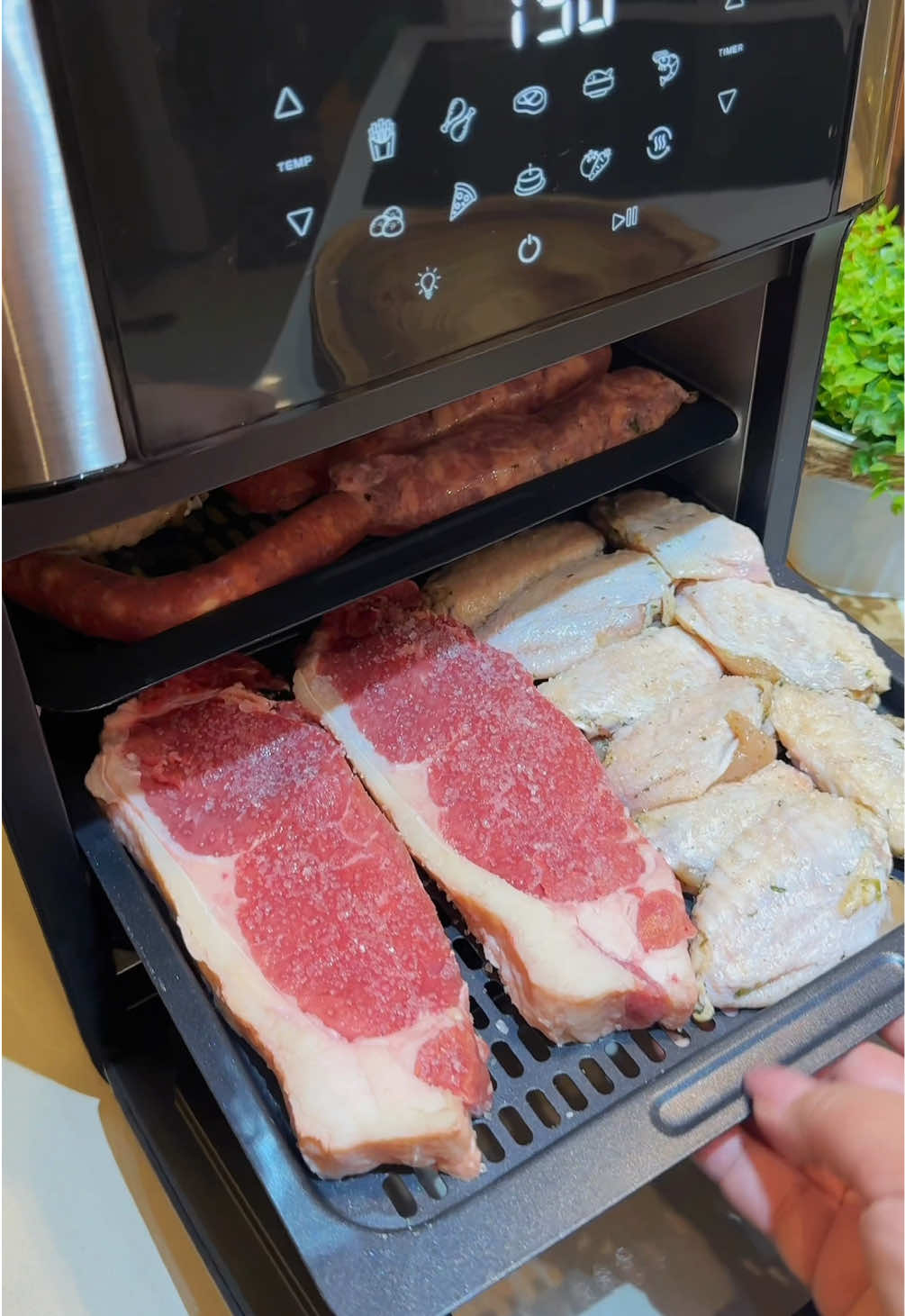 Churras na Airfryer 🙂‍↔️ #fyp 