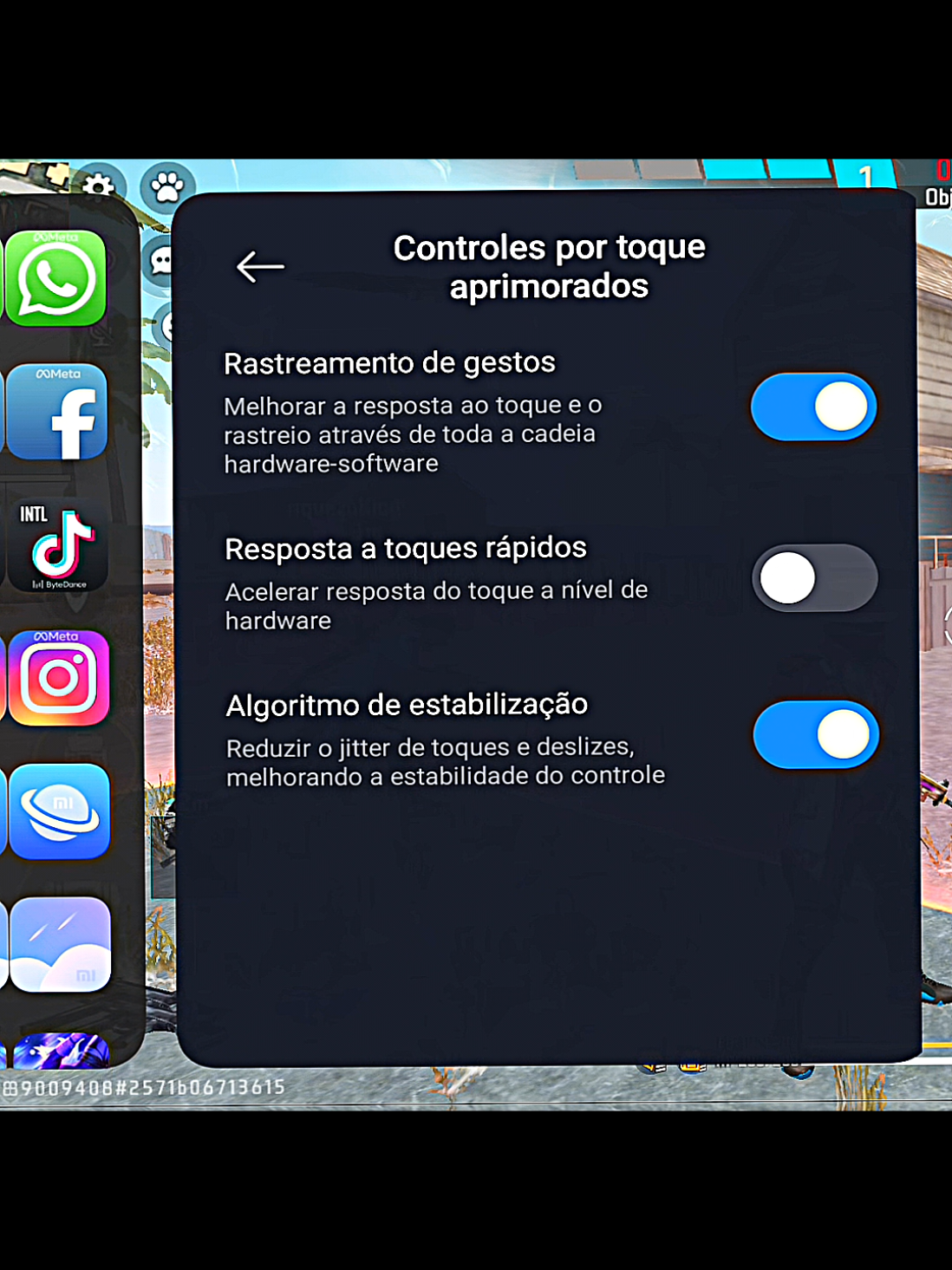 seu Android tem essa função? ☠️ #freefire #sensibilidadefreefire #foyou 