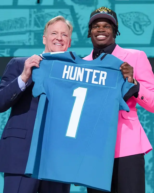 WR1. CB1. Pick #2 #travishunter #jacksonville #jaguars #nfl #nfldraft 