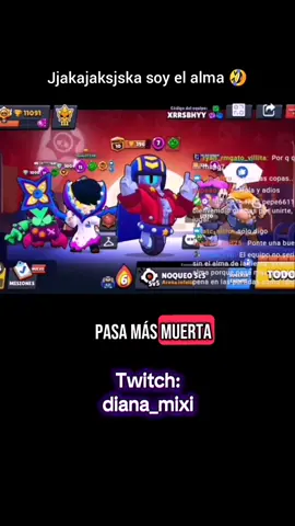 Jajajajjajaja gracias a todos por acompañarme en los streams me hacen muy feliz. @Frank 🤣🤣 #brawlstars #brawlstarstiktok #brawlstarsgame #videojuegos #videogames #gamers #GamerGirl #twitchstreamer #twitch 