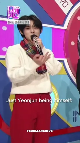Remember this YeonLia moment on inkigayo? 🥴 they’re so suspicious here. #yeonlia #bubblyrines #txtzy #itzy #txt #yeonjun #lia #foxybunn #fyp #yeonlia_txtzy #yeonjunandlia #kpop