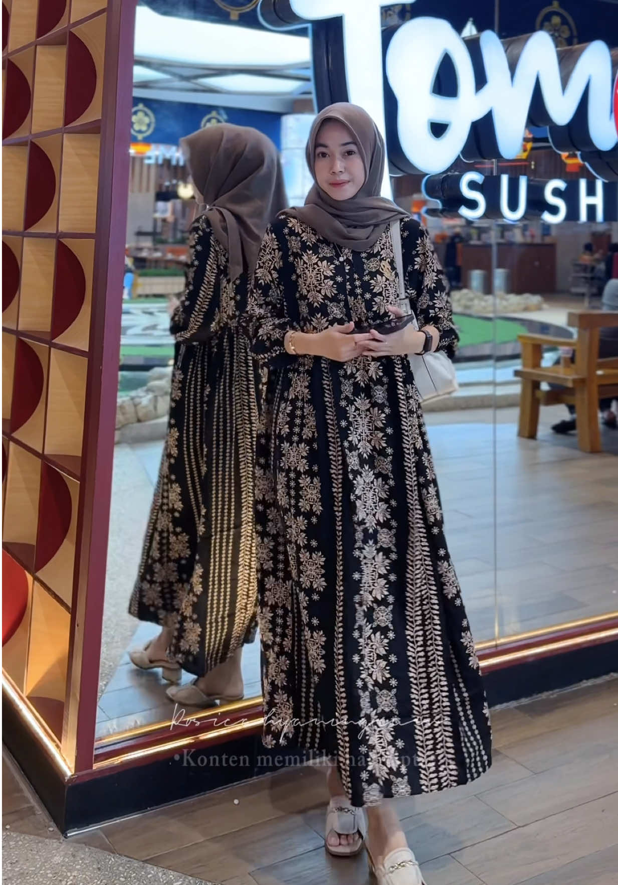 Arsy Midi Dress Motif terbaruuu 🛒🔥#fypviralシ #outfitdeas #viraltiktok 