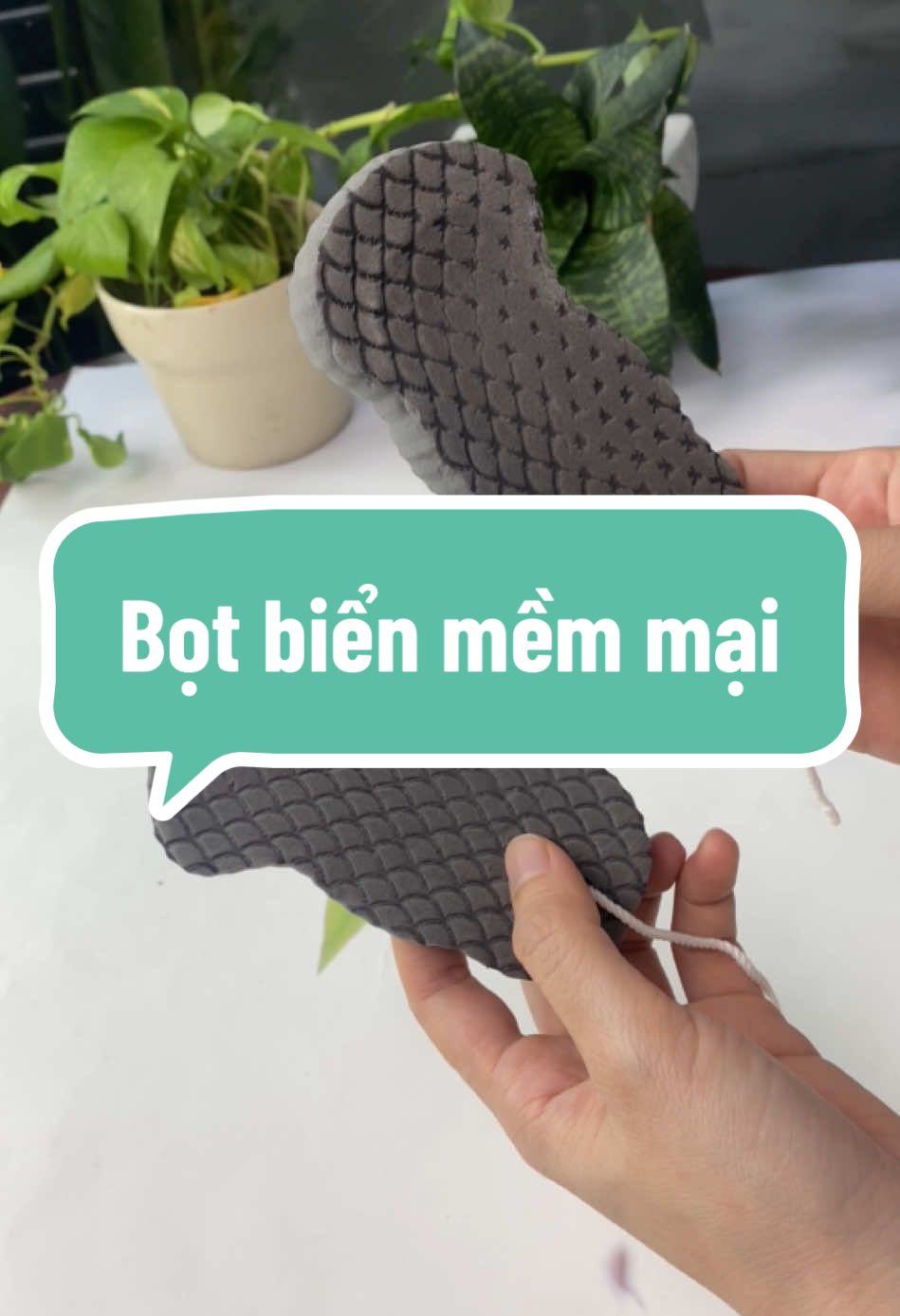 Bọt biển bẩy cá #botbien #bongtam #botbientam #suatam #mevabe #xuhuong #trending 