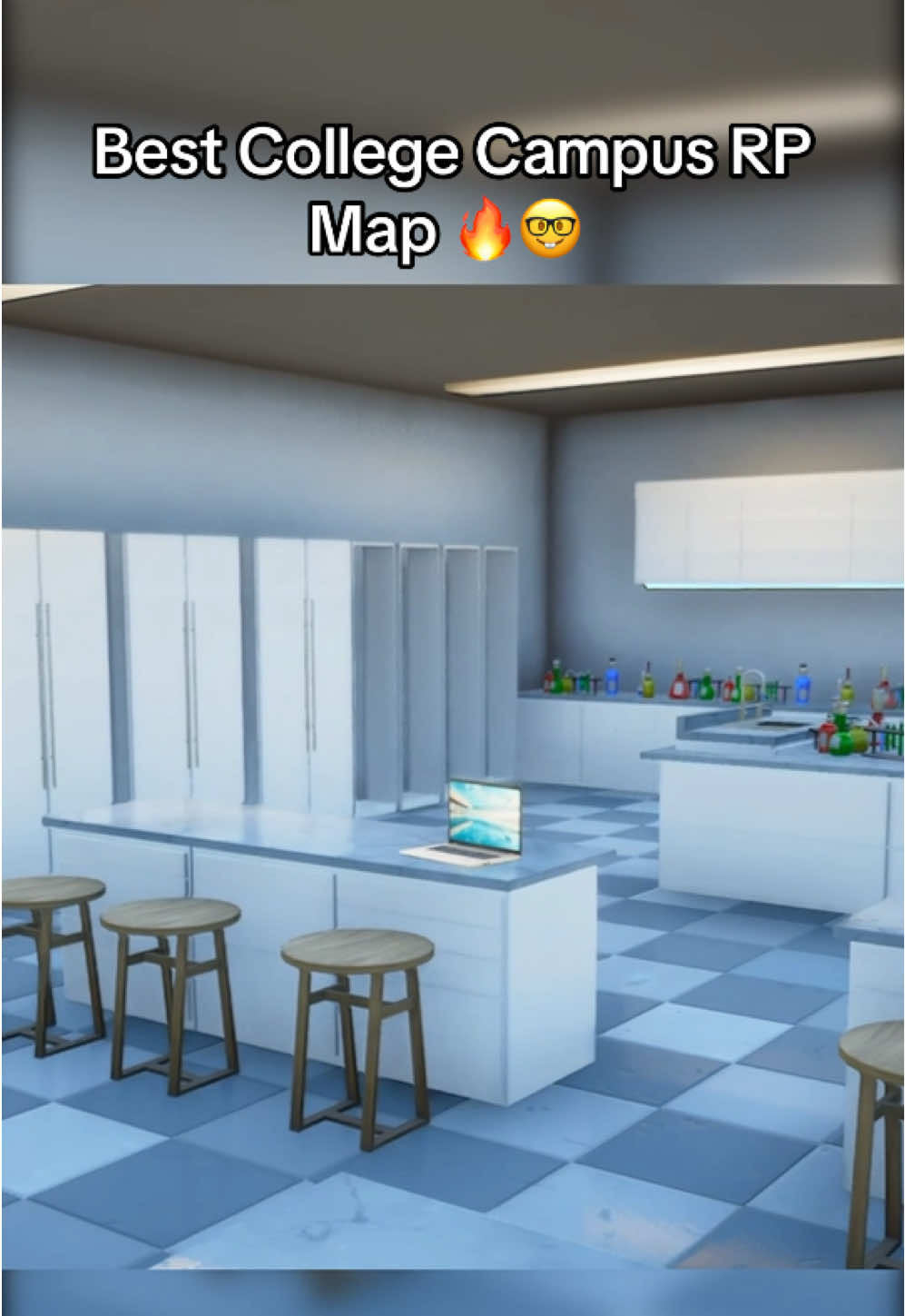 Best College Campus RP Map 🔥🤓 #short #foryou #fyp #fortnite #viral #fortniteclips #schoolrp #collegerp 