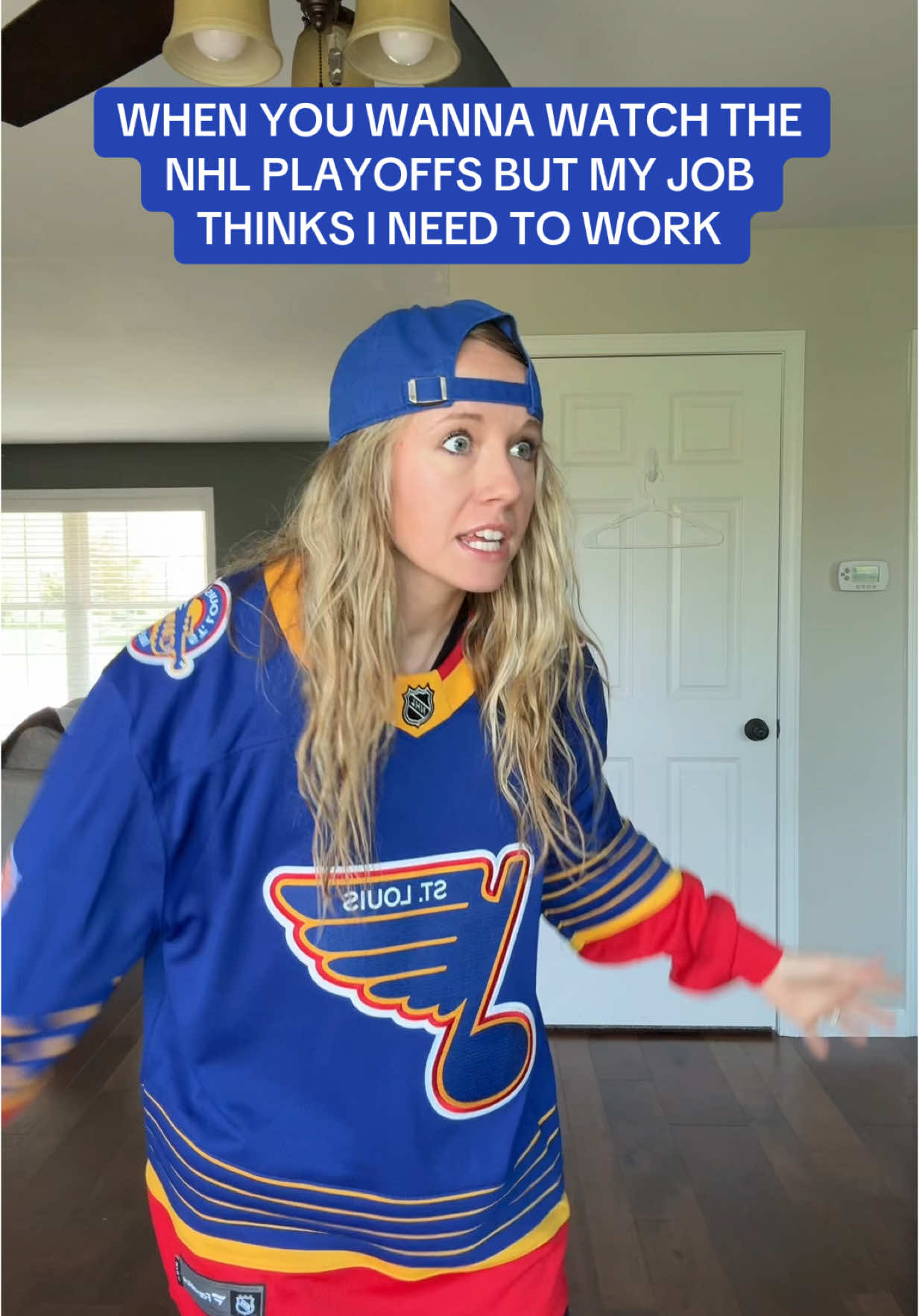 Can we just have games on my days off, plz #NHL #nhlhockey #nhlplayoffs #stlblues #stlblueshockey #nurse #ernurse 