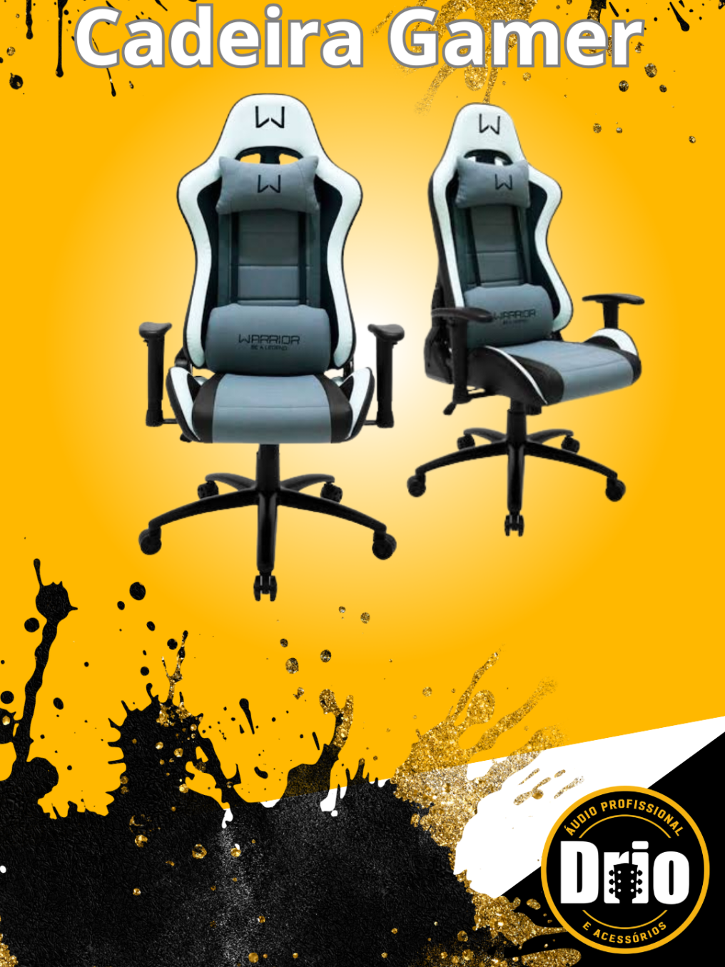 Composta por tecido de alta qualidade, esta cadeira oferece o máximo de conforto e comodidade durante longas sessões de jogos ou trabalho. Ajuste facilmente a altura para se adaptar perfeitamente à sua mesa, garantindo uma postura correta e evitando desconfortos. Com capacidade de suportar até 130kg, seu robusto cilindro de gás garante estabilidade e durabilidade. Além disso, a Cadeira Gamer Sense Elite apresenta um design moderno com material de couro sintético e acabamento em tecido, proporcionando estilo e elegância ao seu espaço. Seu mecanismo borboleta permite ajustes precisos para atender às suas preferências individuais. E para um suporte extra, a cadeira vem acompanhada de almofadas de cabeça e lombar, proporcionando um conforto personalizado. Seja para longas sessões de jogos competitivos ou para trabalhar por horas a fio, a Cadeira gamer da Warrior é a escolha ideal. Melhore sua experiência com uma cadeira que combina funcionalidade, estilo e conforto incomparáveis. Aproveite o melhor desempenho e garanta uma postura correta com essa cadeira projetada especialmente para você. #cadeiragamer #gamer #cadeira #amelhor 