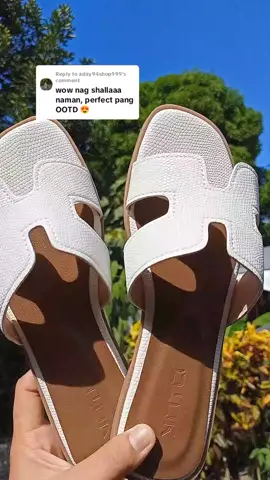 Replying to @aday94shop999 True mi napaka simple ng flat sandals na to pero napakashala tingnan😍 #yotosandals #yotoslippers #flatsandals #flatsandalsforwomen #trendingflatsandals #flatsandalsforladies #sandalsforwomen #sandals #trending #viral #fyp #foryou 