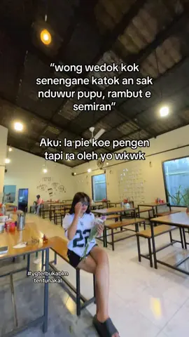selain donatur dilarang ngatur wkwk