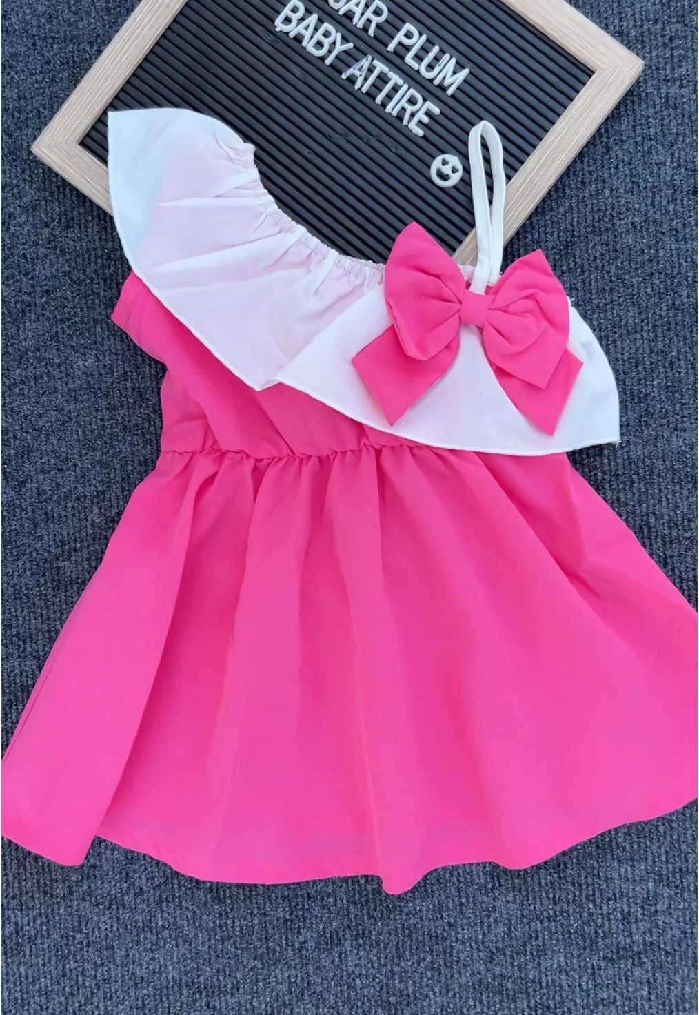 Baby Girl Stylish Off Shouder Dress with Bow Attached  Size: 12-18/18-24 months, 2-3/3-4/4-5 years  Colour as shown #babydress #kidsdress #fyp #NaniBabuKoNana #shoppingday #foryoupage #babyfashion #foryou #FridayOffer #cuteoutfits #deliveryallovernepal🇳🇵 #stylishbaby #weekendoffer #vacationoutfits🌈🤍 #NepaliOnlineStore #SaturdayOffer #trending #trendingkoreandressforbabygirl #kidsfashion #kidsfashiontrends #babyessentials #babyoutfit #babyclothes #babyclothing #Summer #summeroutfit 
