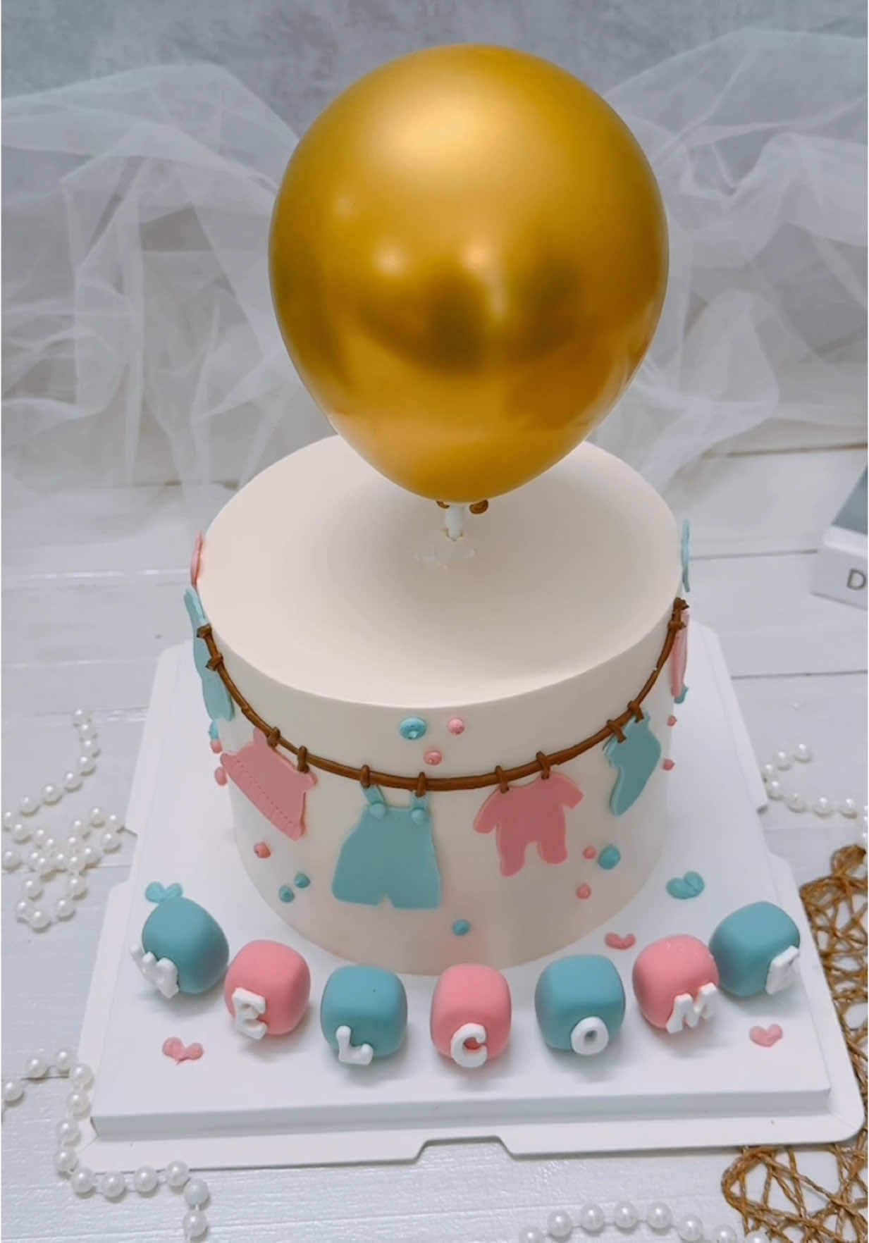 🤰Bánh kem tiết lộ giới tính #yumsaigon #xuhuongtiktok #toptrending #boyorgirlcake 