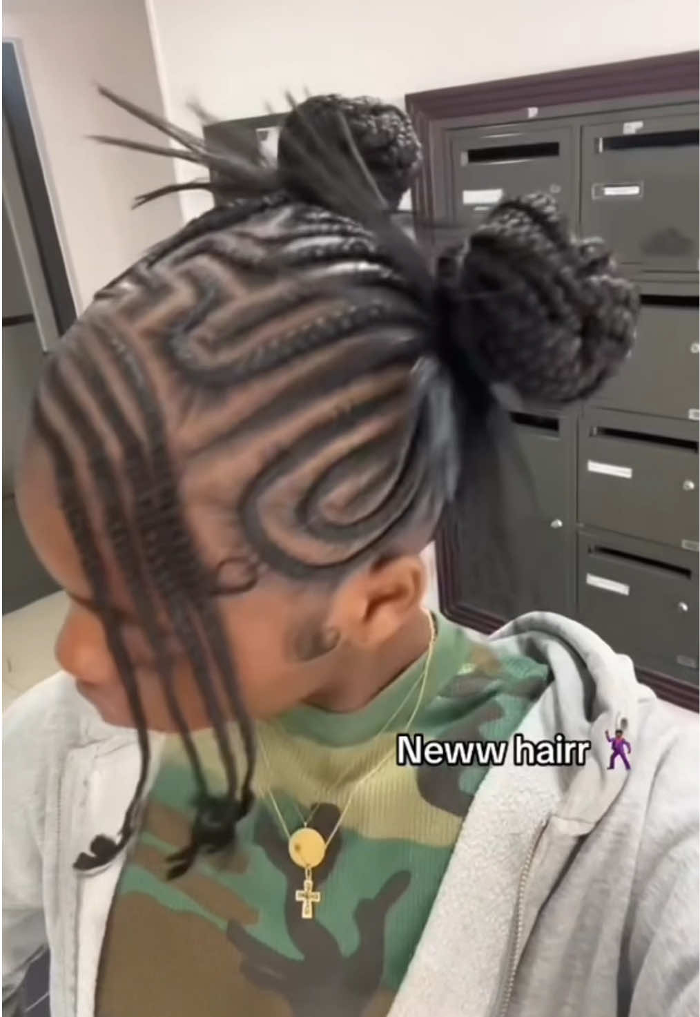 Fancy Two Buns with Bangs Braids Hairstyle #hairstyle #hairinspo #hairideas #blackgirlmagic #trending #braidstyles #wigstyling #hairtransformation #foryoupage #fyppppppppppppppppppppppp  (🎥 wuv.aii)