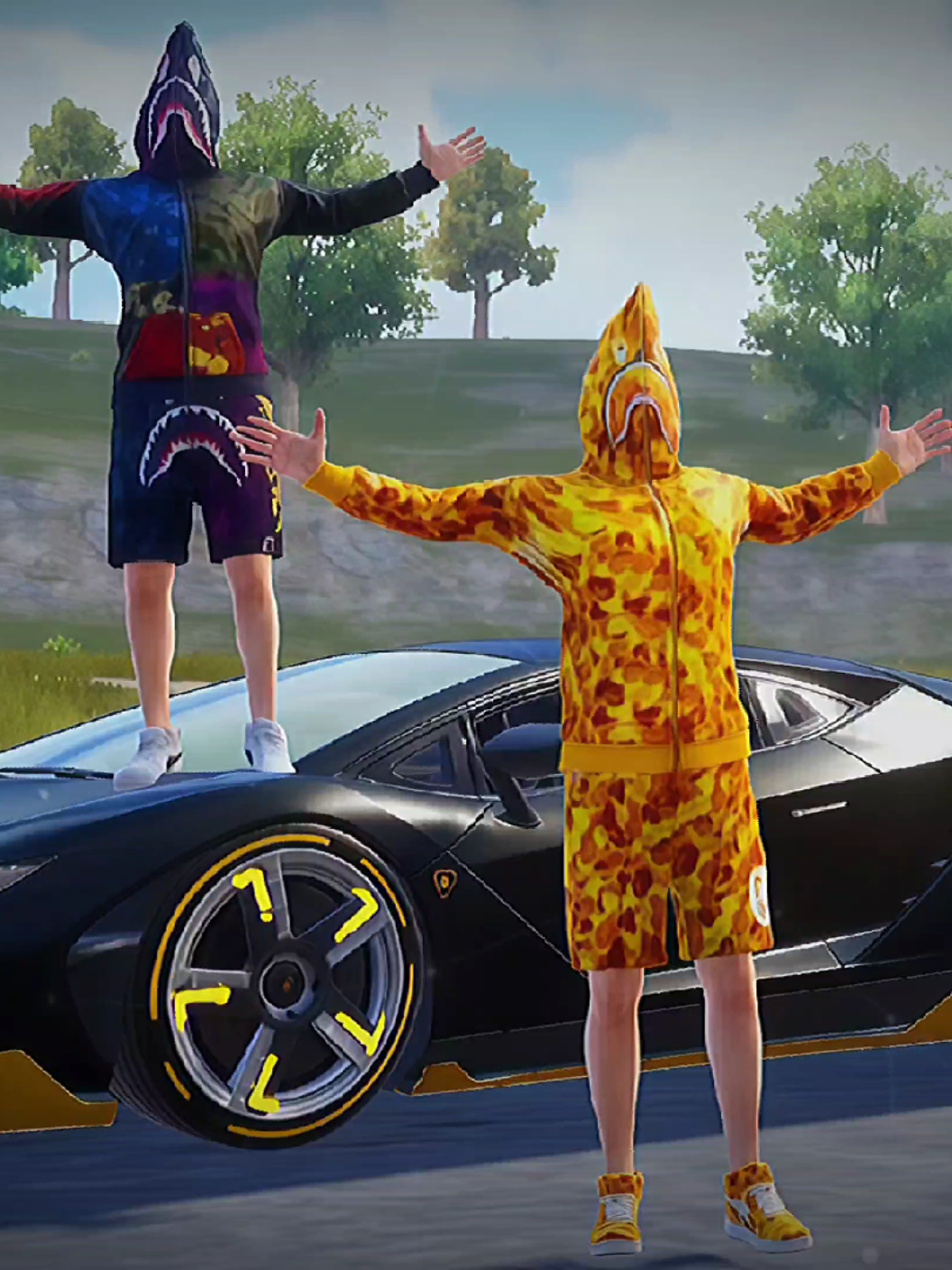 Quá đã, cuối cùng cũng mượn được Bape để phông bạt 🥹🥹 #PUBGMOBILEVN #PUBGMCREATORVN #pubgmobile #pubgm #GamingOnTikTok #viral #fyp 