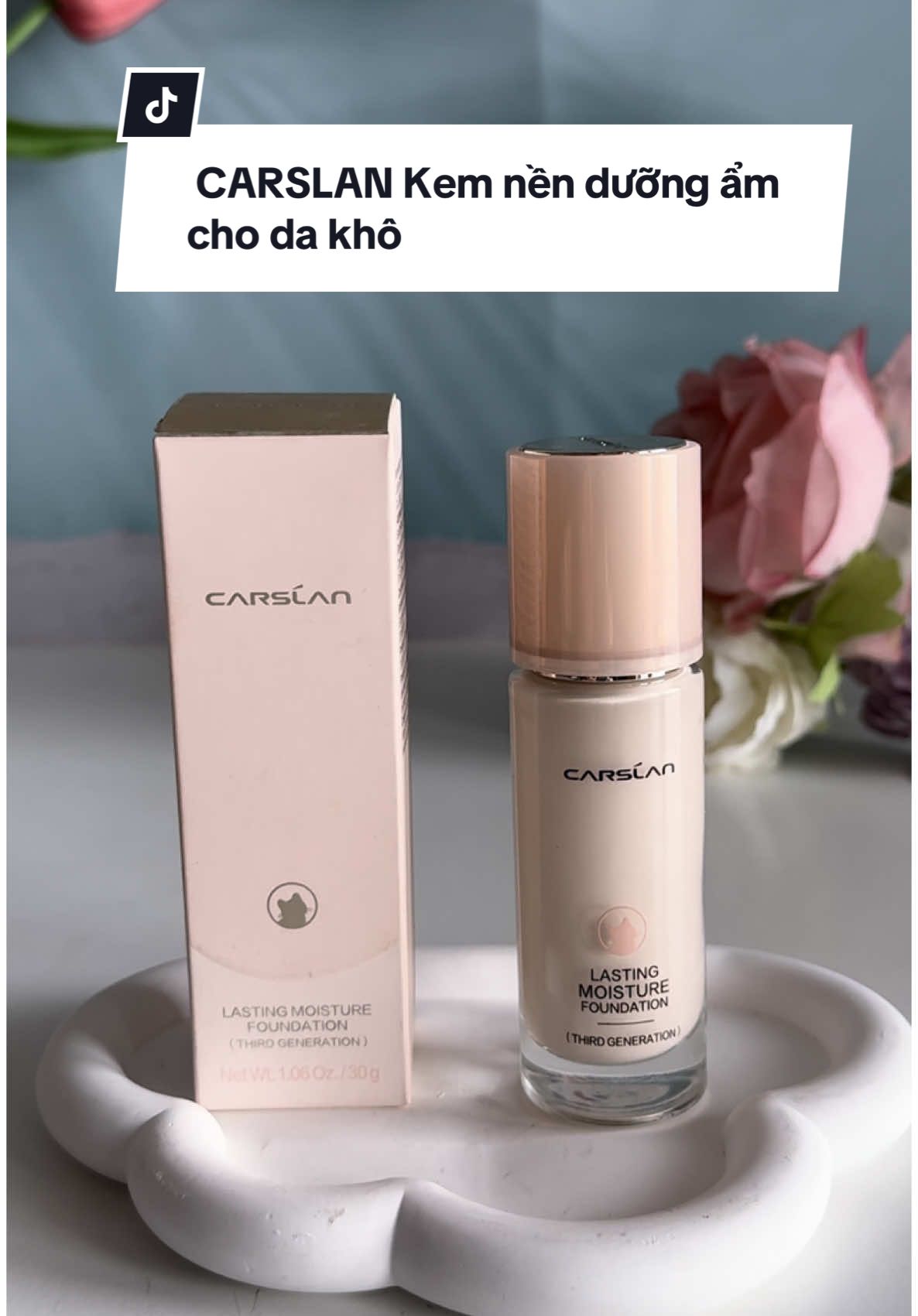 cứu tinh cho da Makeup hay bị mốc nền Carslan #carslan #xuhuongtiktok 