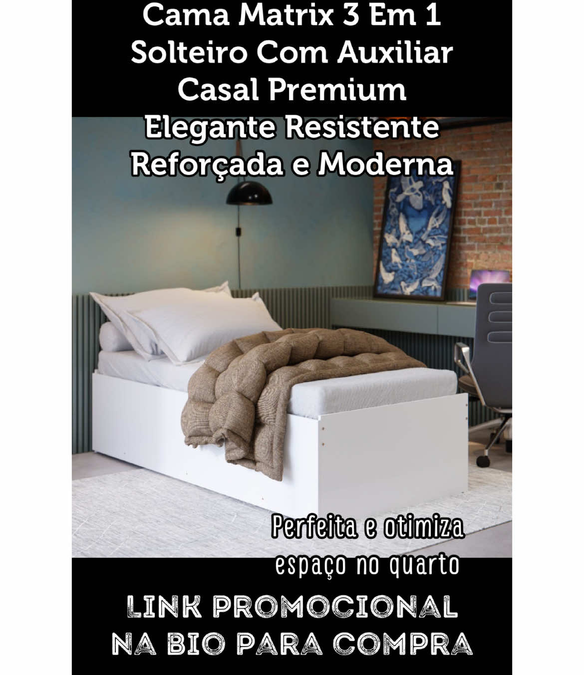 #creatorsearchinsights #achadosshopee #viralvideos #cama #conforto #quarto #homme #fyp  @Baratinhos de Luxo 🛍️  @Baratinhos de Luxo 🛍️  @Baratinhos de Luxo 🛍️ 