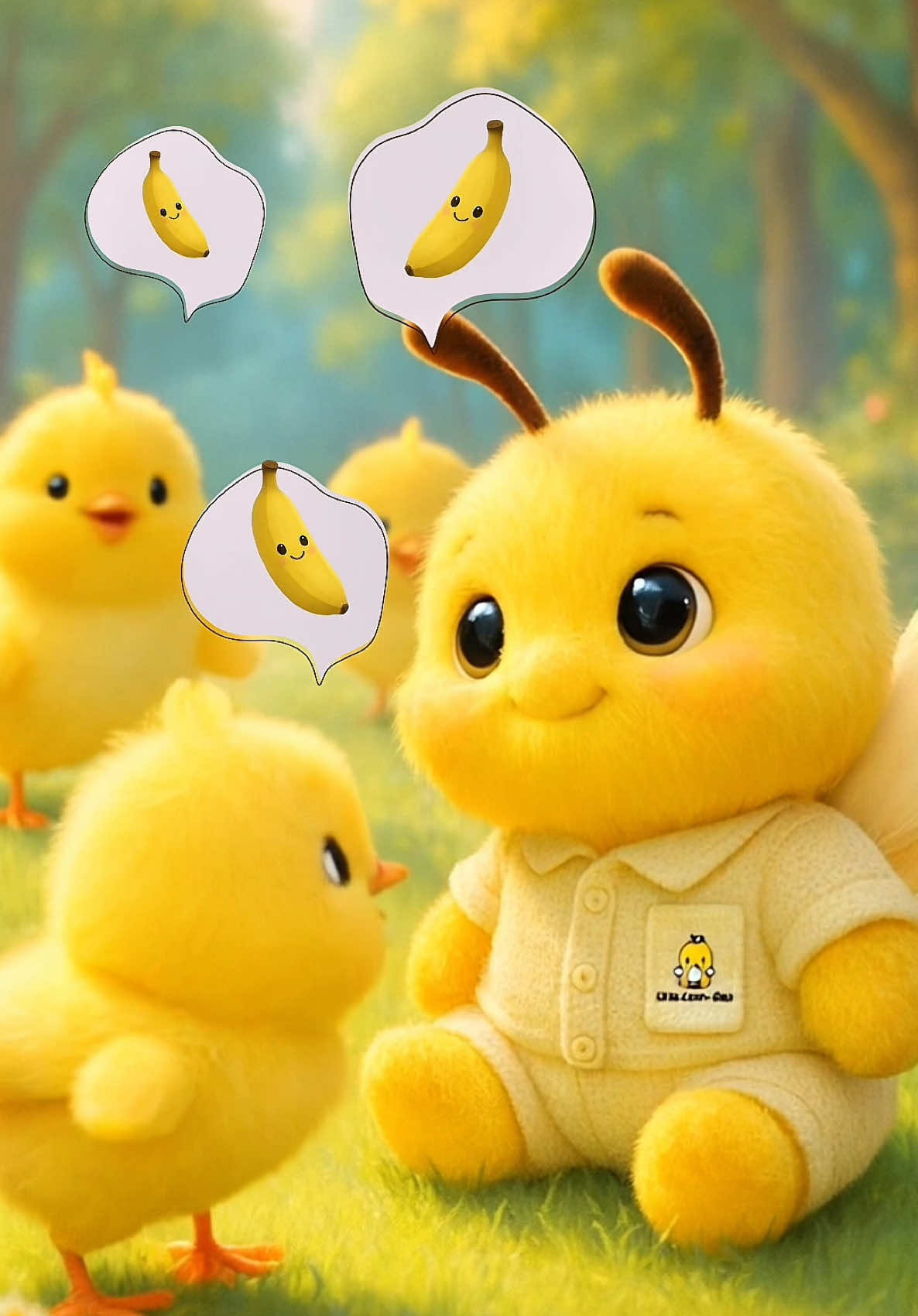 Guess what I learned today? A song called “Chicken Banana”! 🐔🍌🎶 #chickenbanana #cute #babylove #relaxing #bayi #baby #newbornbaby 