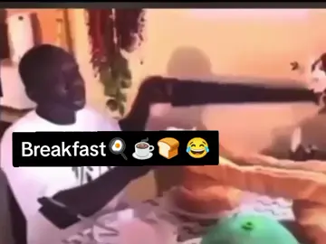 Breakfast🍳☕🍞❤ 😂😂