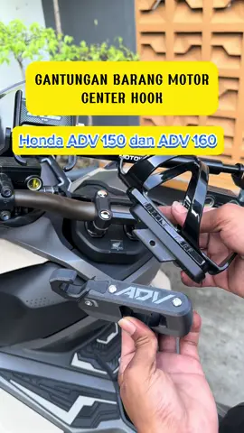 Kuat bangett 😱😱 Center Hook atau Gantungan barang Motor Honda ADV 150 dan ADV 160 #adv160modifikasi #advtouring #hondaadv150 #honda #centerhookadv 
