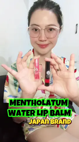 Rohto Mentholatum Watwr Lip Balm #lipbalm #mentholatum #liptherapy #newaffiliate #tiktokaffiliate 