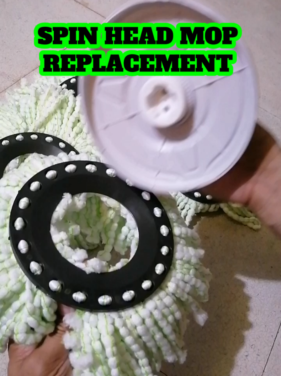 SPIN MOP HEAD REPLACEMENT #mop #SPINING #360 #fyp #foryou 