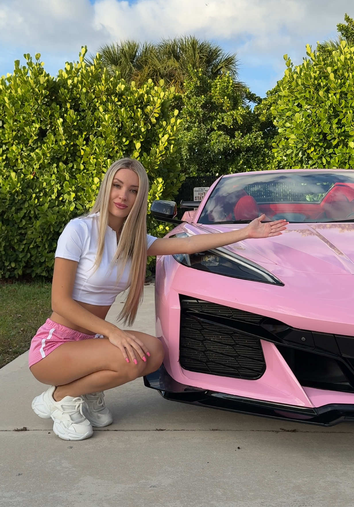 What do you think?😌 #corvette #cargirl #cars #cartok #cartiktok 