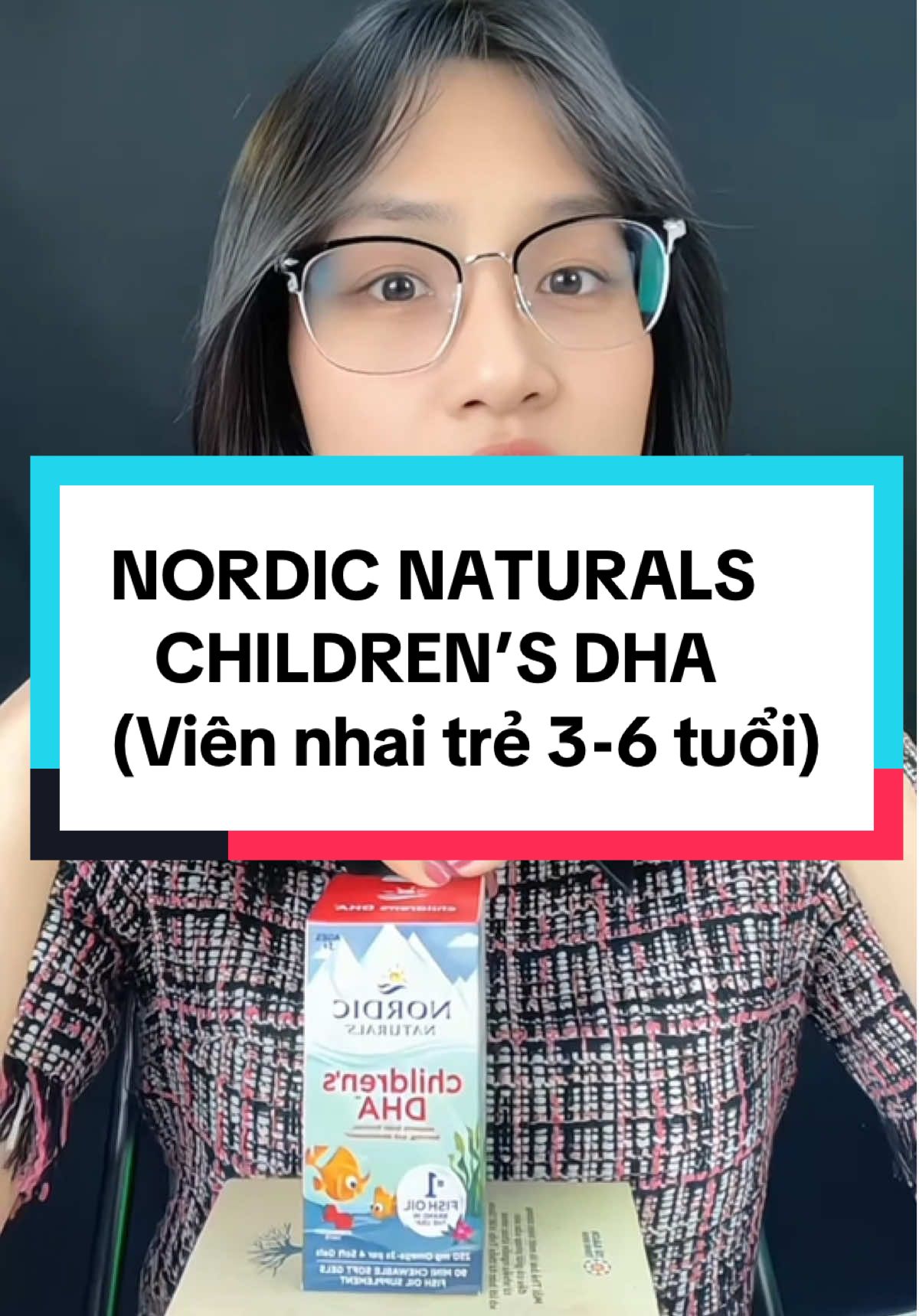 Viên nhai vị dâu Nordic Naturals Children’s DHA, dành cho trẻ từ 3-6 tuổi và cha mẹ có điều kiện #nordicnaturalsvietnam #dha#omega3 #dinhduong 