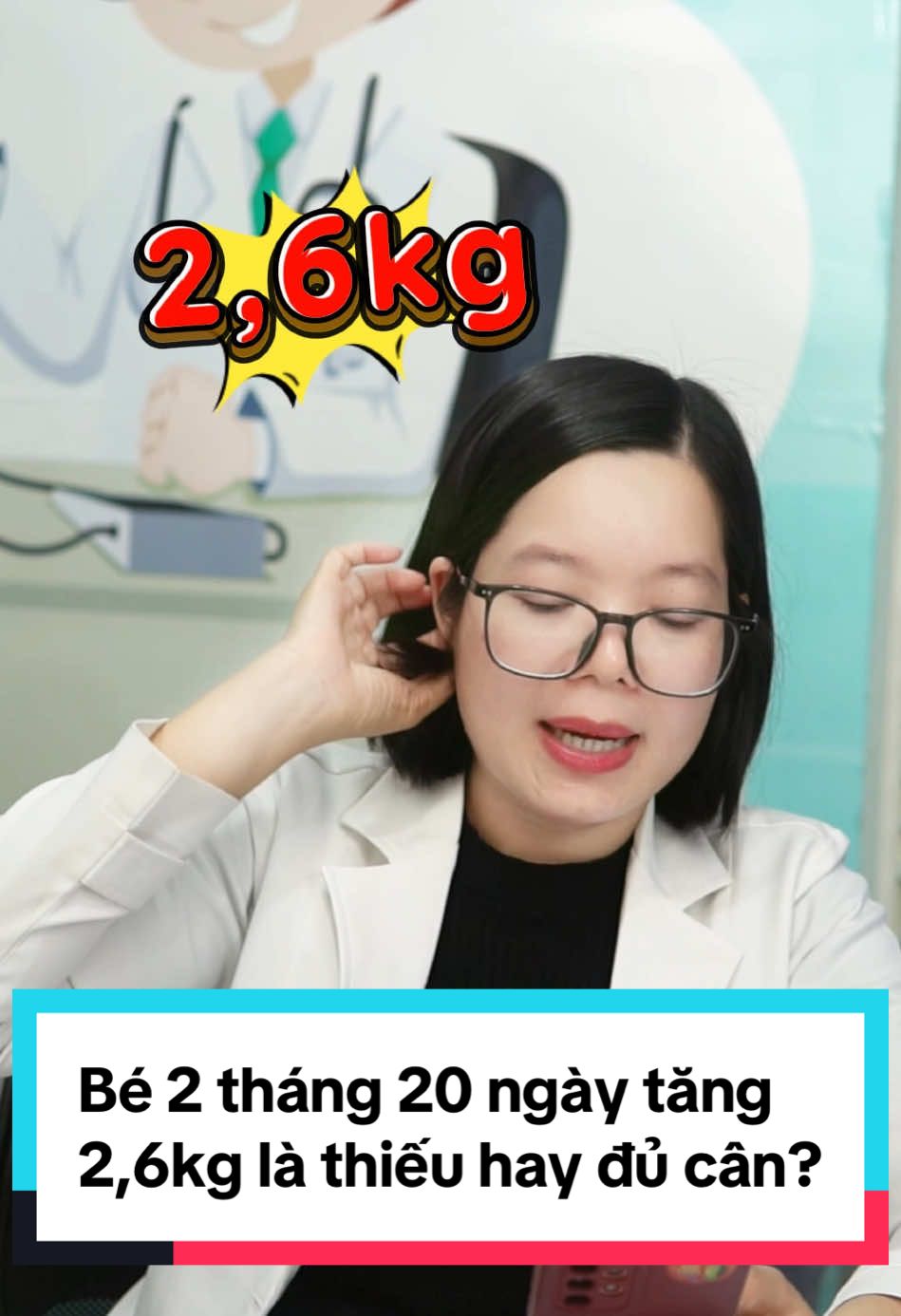 Bé 2 tháng 20 ngày tăng 2,6 kg có ổn không ??? #xuhuong #mevabe #mebimsua #wikimom #nuoicondungcach 