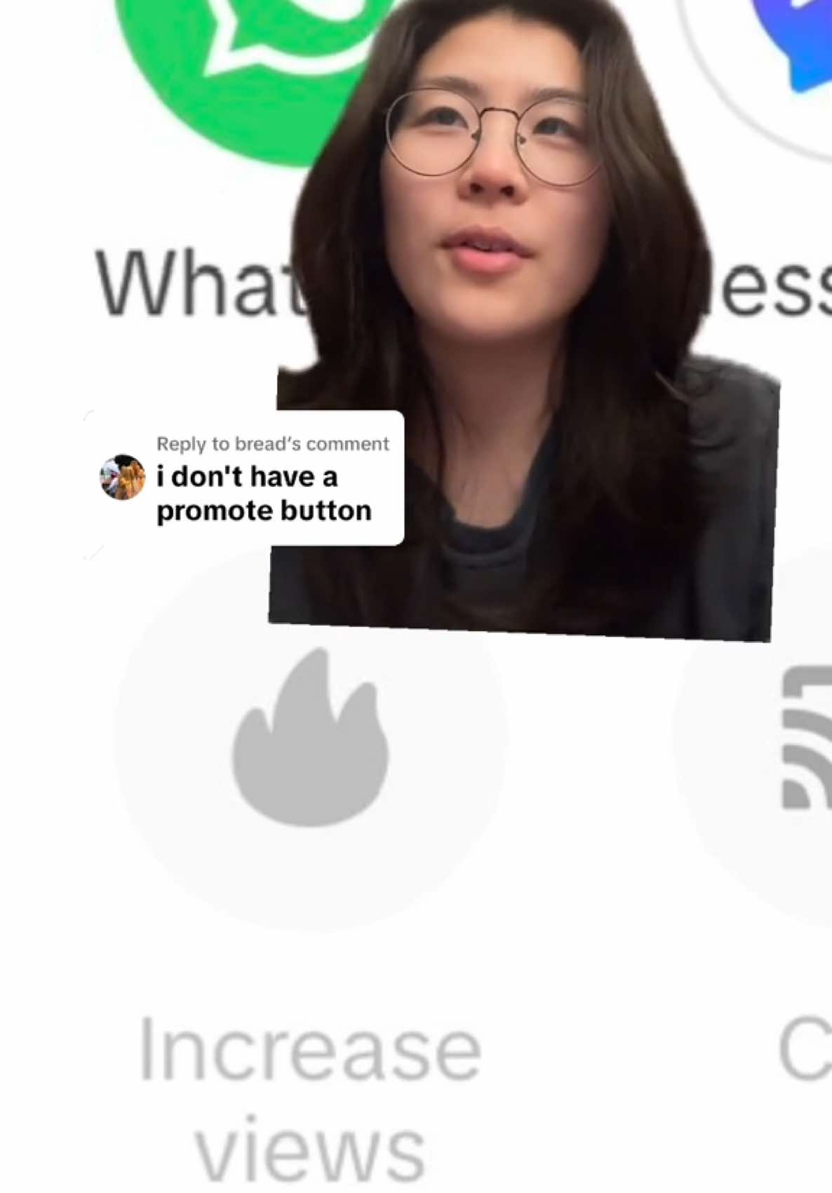 Replying to @bread #greenscreen how can you change the music when your TikTok video doesn’t have a promote button? My answer is you can’t 
