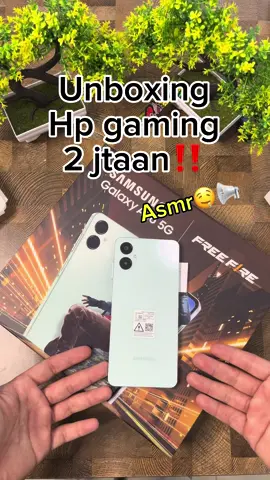 Mau coba review gamingnya?🤔 #fyp #asmr #unboxing #gadget #evogad #samsung #samasunga06 
