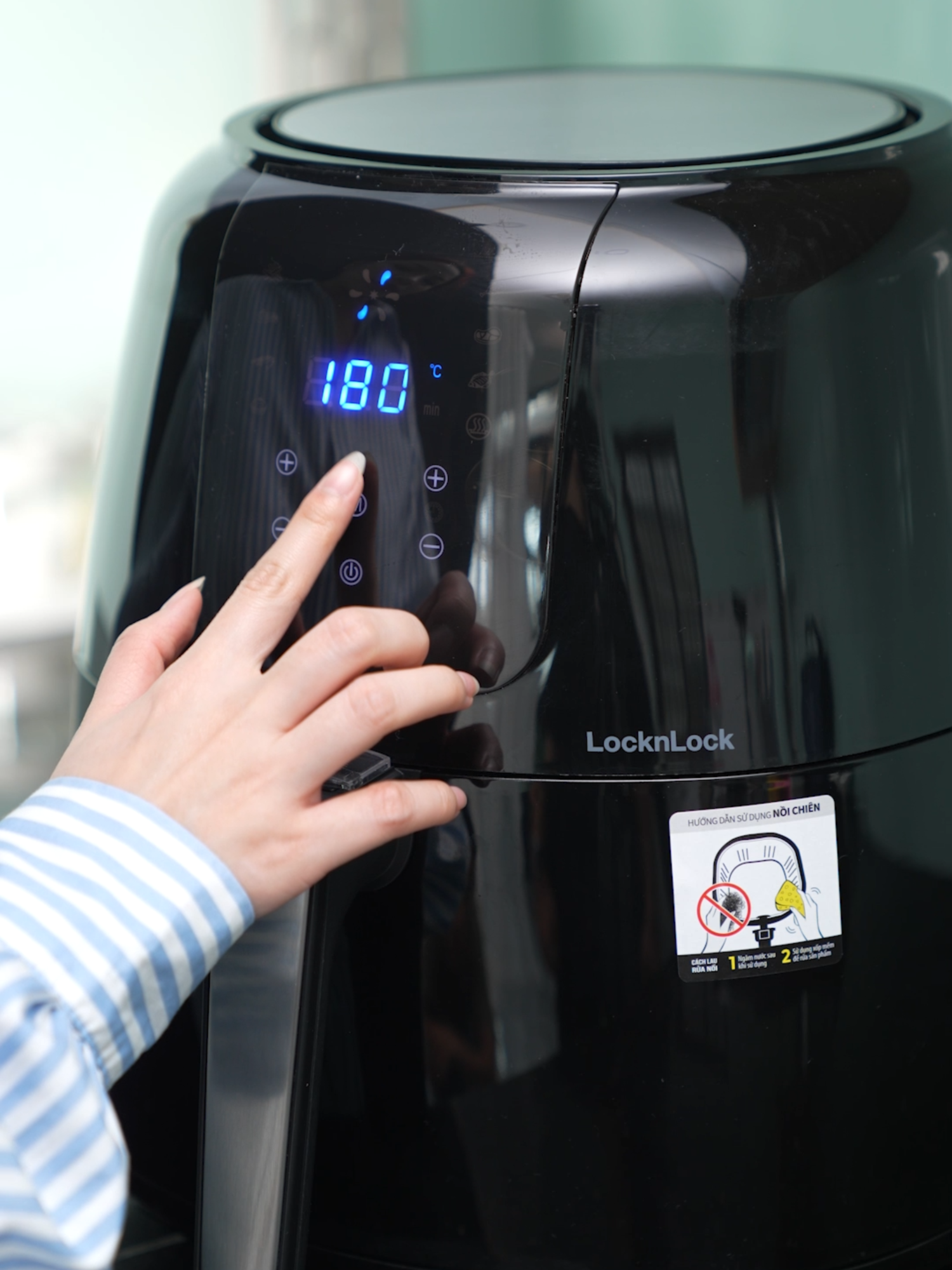 Món chiên nướng tại nhà chẳng khó khi có Nồi chiên không dầu Jumbo LocknLock! #locknlockvietnam #locknlock #noichienkhongdau