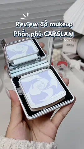Bảng 2.0 mới lần này tui thấy hạt phấn mịn, kiềm dầu, khá.ng nước xịn hơnn nè mn🥰#carslan #phanphu #phanphukiemdau #makeup #unboxing #review #xuhuong 