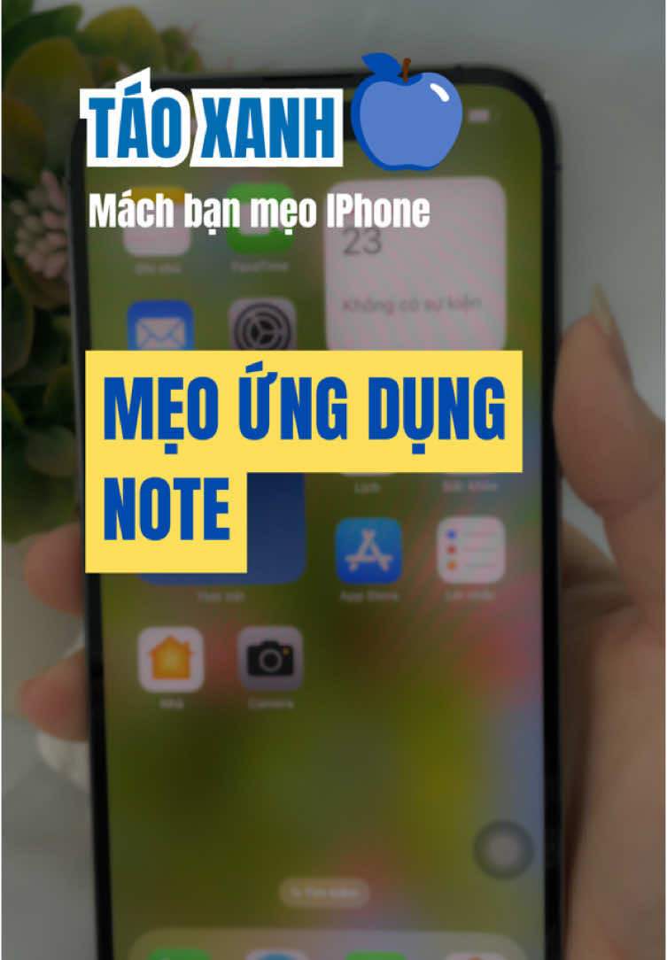 Mẹo Note cho các bạn hay dùng #ip #iphone #dienthoai #note #appnote #ghichu #meoghichu #ghichusach #meoiphone #meodienthoai 