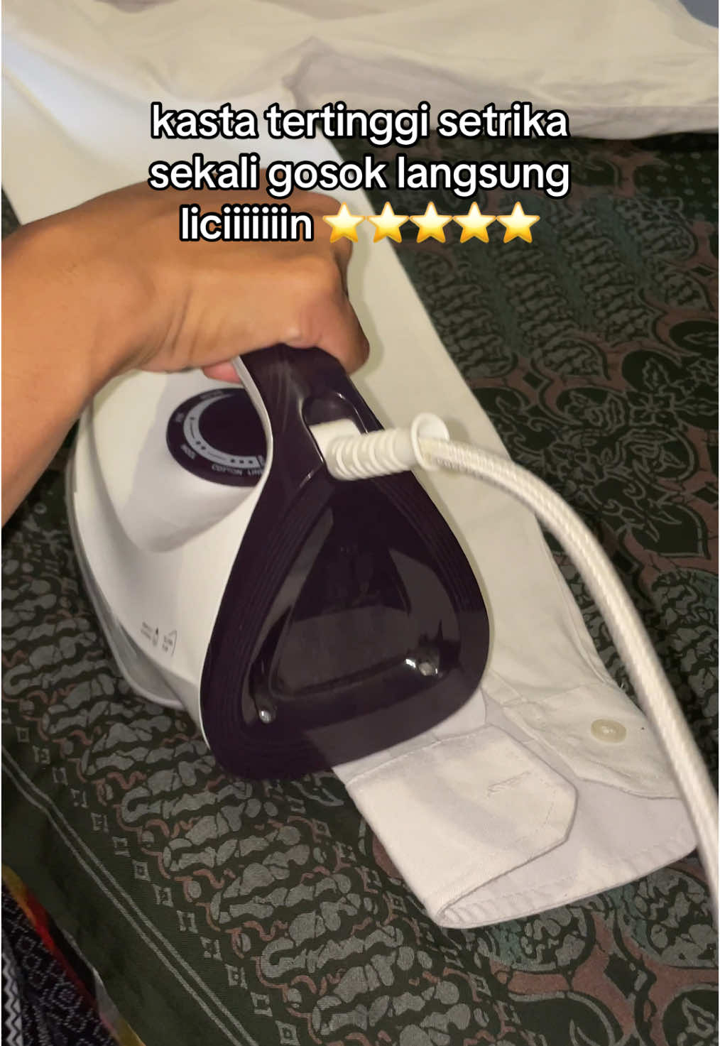 Philips Setrika Kering Diva GC122, Tapak Non-Stick, gosokan, seterika, seterika philips, gosokan baju, strika, gosokan baju philips, setrika terbaik #seterika #setrika 
