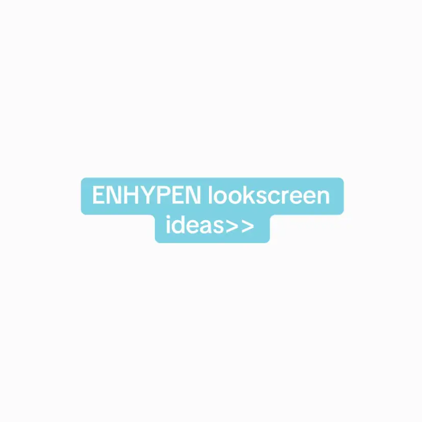 #lookscreen #enhypenengene  #lookscreenideas #trending #fyp 