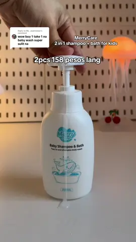 Replying to @Ms. Joanneeee yes mi napakasulit na! Iwas asim pa si baby🥰 #merrycareshampoo #merrycarebodywash #merrycarebabyshampooandbath 