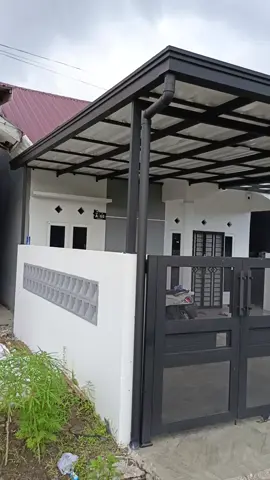 kanopi Cordoba dengan atap Alderon double layer #videoviral #viral #fyp #fyp #bengkellasjambi #tukanglas #pagarminimalis