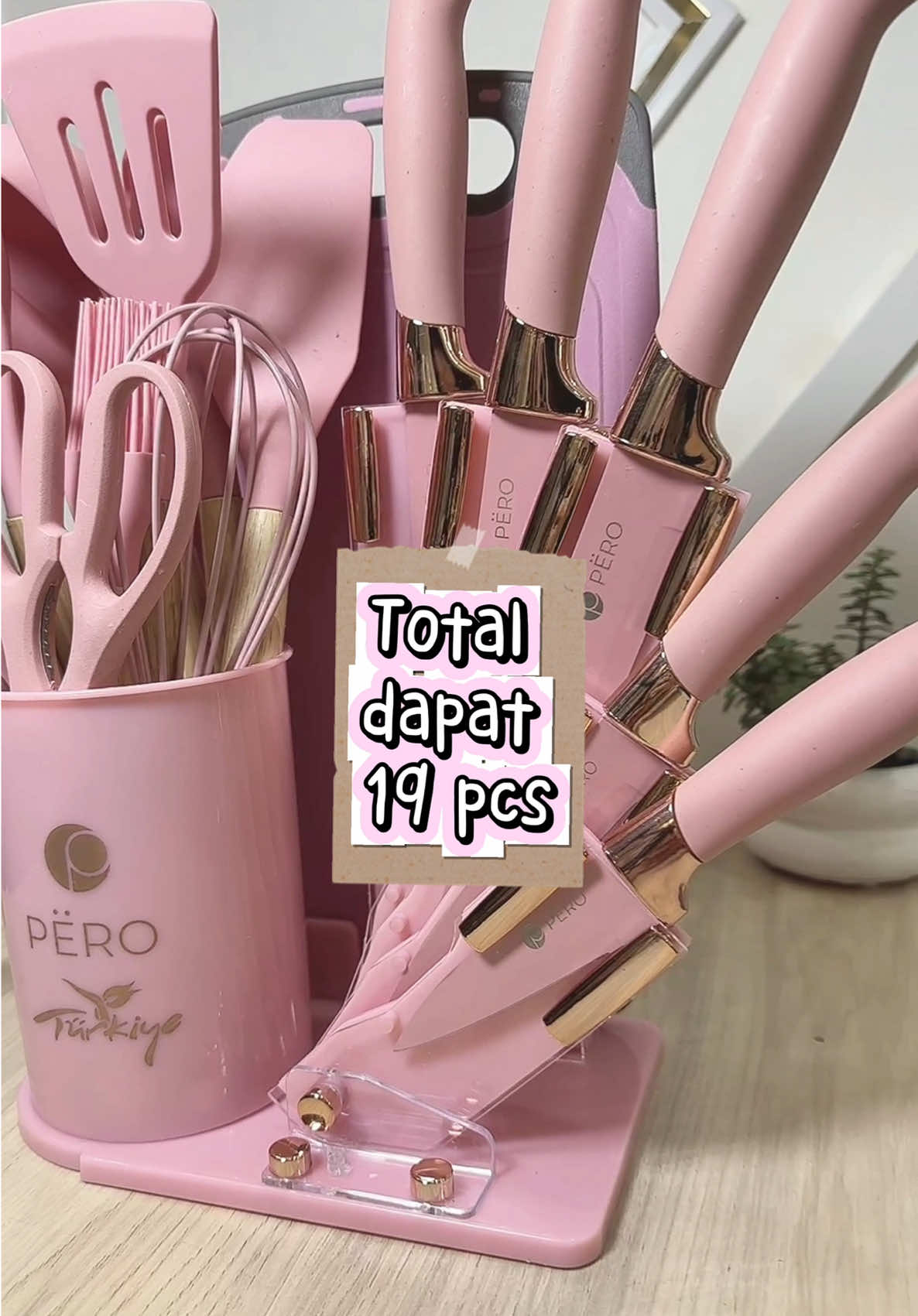 PERO set spatula silicon total dapat 19 pcs✨🌸 #spatulasilicon #spatulaset #spatulaviral #spatulapero #kitchenwareset #siliconekitchenware #spatulalengkap #spatulasilikon #spatulasehat 