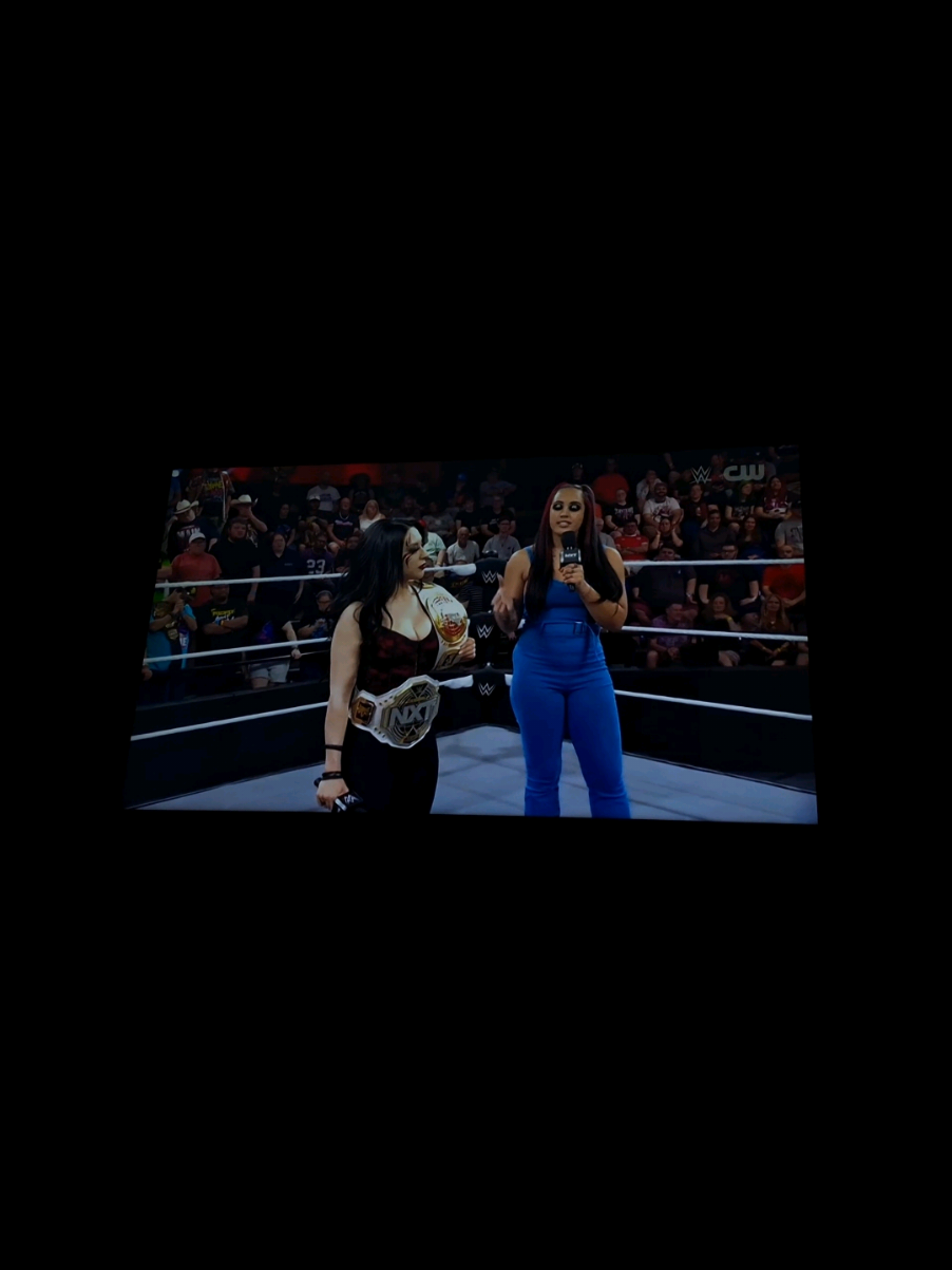Stephanie Vaquer Relinquishes The NXT Women's North American Championship. Friday, April 25, 2025