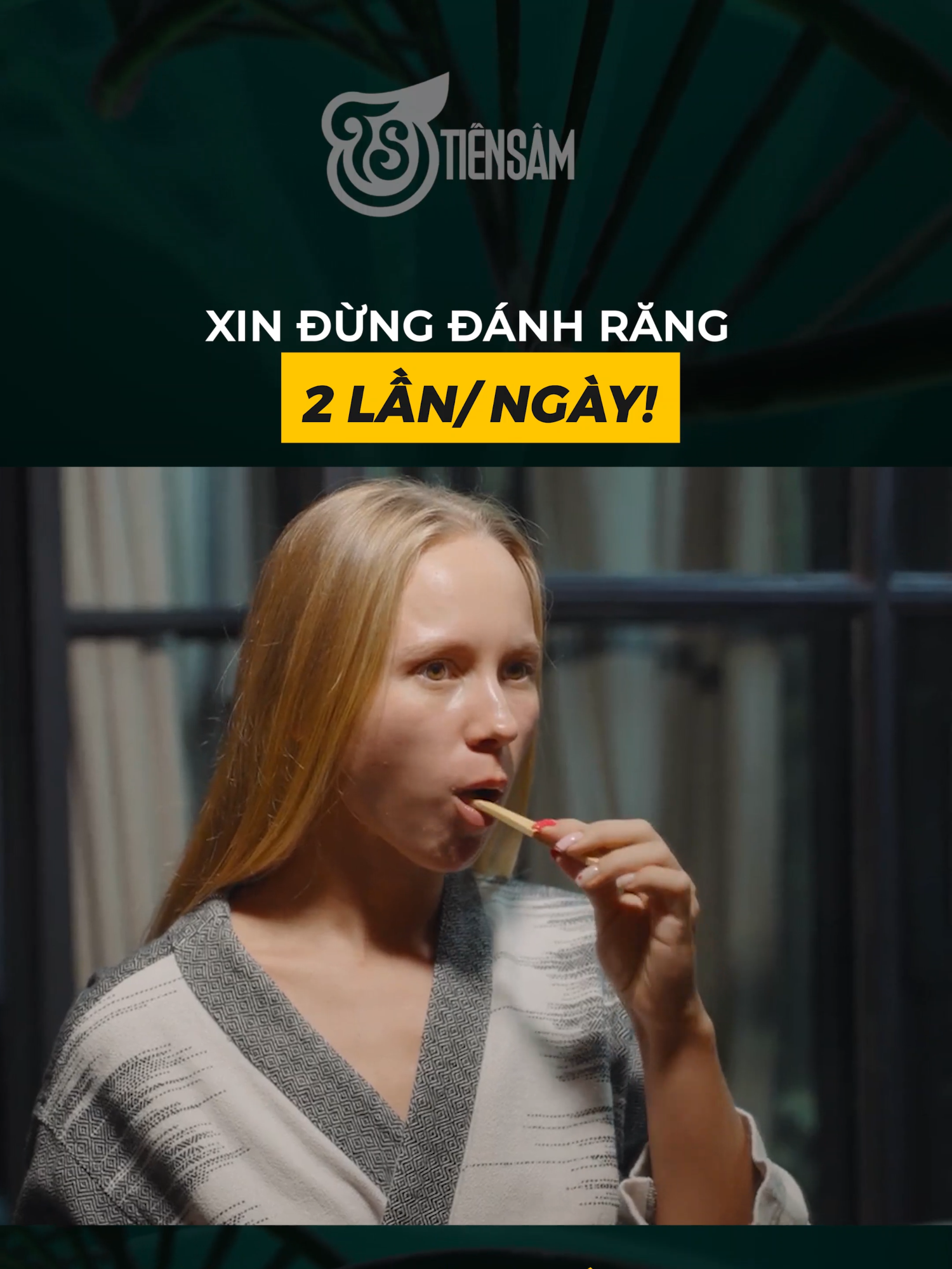 Đừng đánh răng 2 lần/ ngày #tiensam #xuhuong #viral #thucpham #songlanhmanh #suckhoe #leanontiktok #enzyme #chualanh #danhrang
