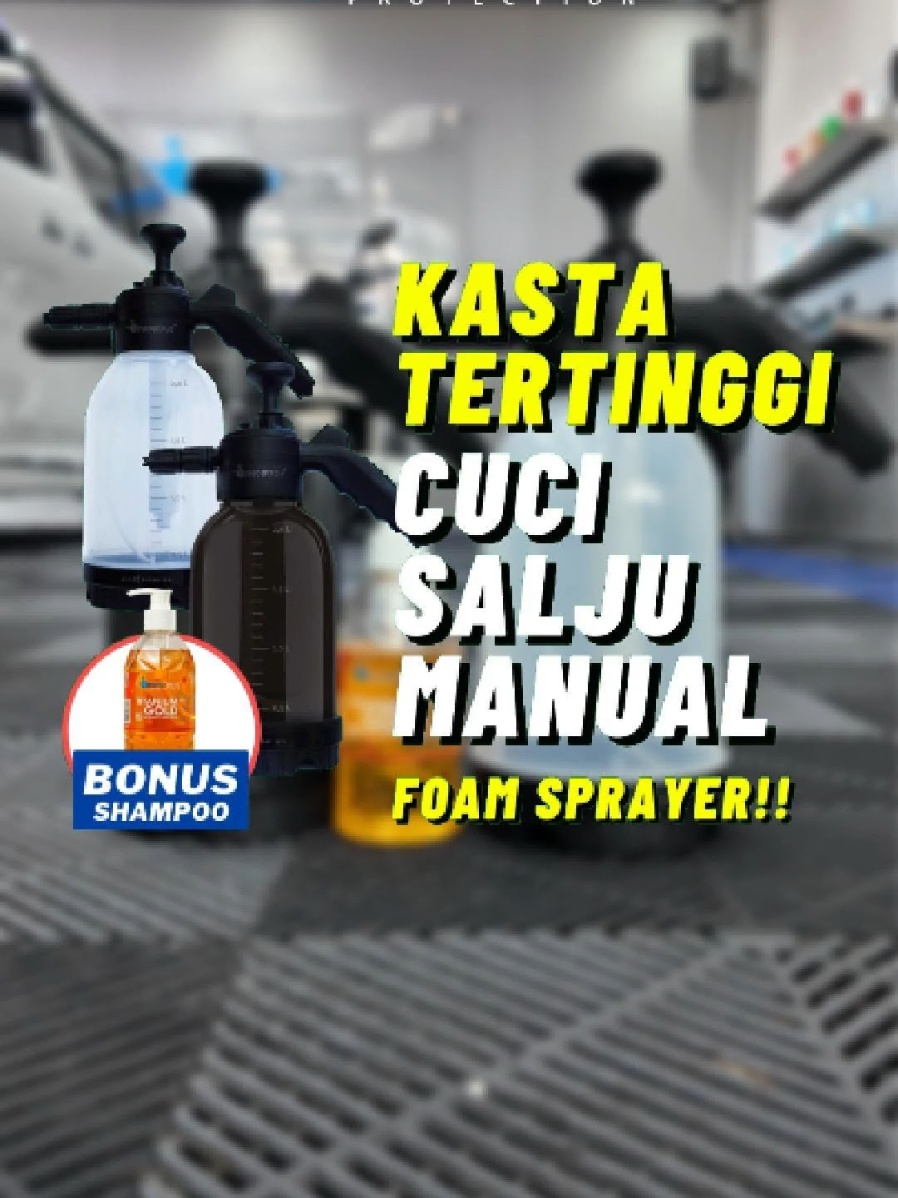 HAND FOAM SPRAYER PNEUMATIC by nanoTECH PROTECTION™ FREE TITANIUM GOLD SHAMPOO #nanotechprotection #nanotech #houseofnanotech #handfoamsprayer #foamsprayer #pneumaticfoamsprayer #cucisalju #cucisaljumanual #alatcucisalju #handpump #handpumpsprayer 